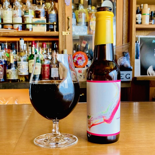 反射炉ビヤ / 恋は桃色 (Coffee Milk Stout) 330ml瓶 [Hansharo Beer / Love is Peach Color]