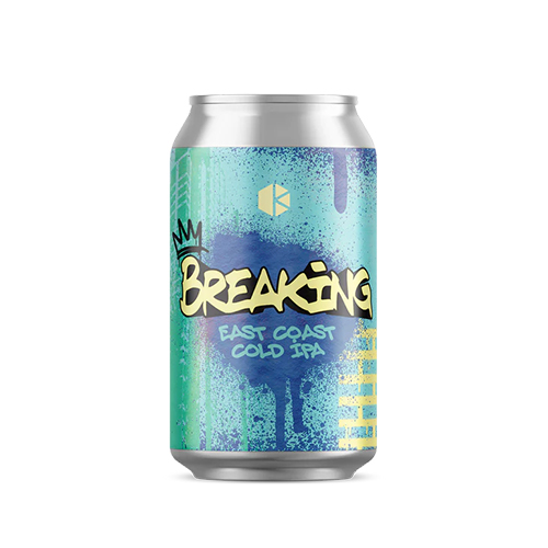 京都醸造 / ブレイキン - East Coast Version (East Coast Cold IPA) 350ml缶 [Kyoto Brewing Co. / BREAKING - EC]