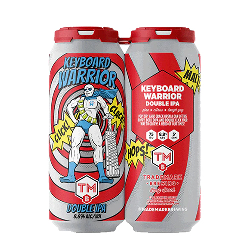 トレードマーク / キーボード・ウォリヤー (Double IPA) 473ml缶 [Trademark Brewing / Keyboard Warrior]