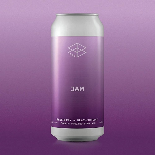 レンジブルーイング / ジャム : ブルーベリー + ブラックカラント (Double-Fruited Sour Ale) 440ml缶 [Range Brewing / JAM : Blueberry + Blackcurrent]