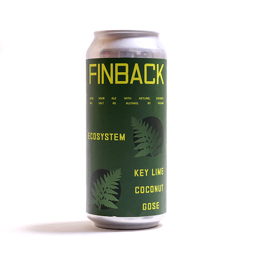 (空輸) フィンバックブルワリー / エコシステム (Furited Gose w/ Key Lime, Coconut & Sea Salt) 473ml缶 [Finback Brewery / Ecosystem]