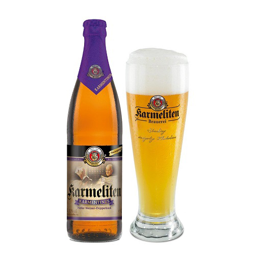 カーメリテン / カーメンティヌス “ヘラー ヴァイツェン ドッペルボック” 500ml瓶/20本 [Karmeliten / Karmentinus “Heller Weizen-Doppelbock”]