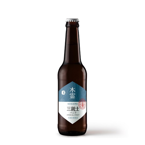 京都醸造 / 三銃士 - バニラ (BA Imperial Stout) 330ml瓶 [Kyoto Brewing Co. / The Three Musketeers - Vanilla]