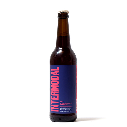 (再入荷) ベルウッズ / インターモーダル 2024 カベルネフラン (Spontaneous Ale w/ Cab Franc Grapes) 500ml瓶 [Bellwoods / Intermodal 2024 Cab Franc]