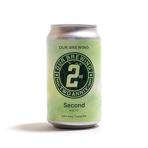 アワーブルーイング / セカンド (QDH Hazy Triple IPA) 365ml缶 [OUR BREWING / Second]