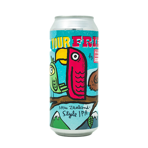 グリーンチーク / オール・ユア・フレンズ (New Zealand-Style IPA) 473ml缶 [Green Cheek / All Your Friends]
