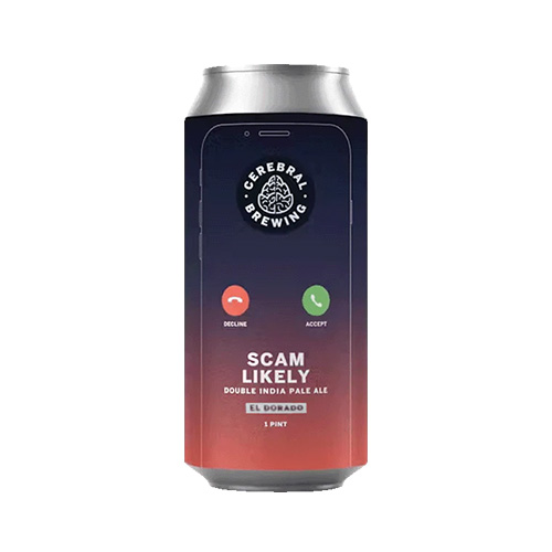 セレブラルブリューイング / スキャム・ライクリー - エルドラド (Hazy DIPA) 473ml缶 [Cerebral Brewing / Scam Likely - El Dorado]
