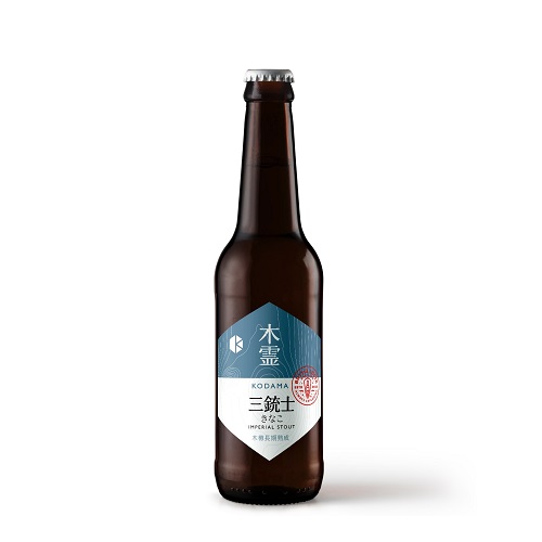 京都醸造 / 三銃士 - きなこ (BA Imperial Stout) 330ml瓶 [Kyoto Brewing Co. / The Three Musketeers - Kinako]
