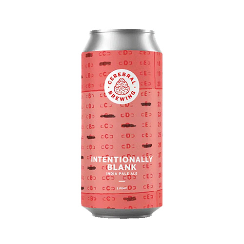 セレブラルブリューイング / インテンショナリー・ブランク (Hazy IPA) 473ml缶 [Cerebral Brewing / Intentionally Blank]
