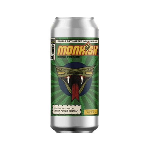 (空輸) モンキッシュ / ジョイント・フォース・コブラ (DDH Hazy IPA) 473ml缶 [Monkish / Joint Force Kobra]