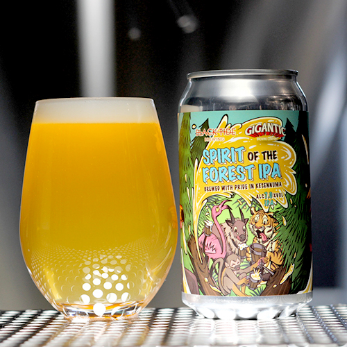ブラックタイド x ジャイガンティック / スピリット・オブ・ザ・フォレストIPA (IPA with Pine Resin) 370ml缶 [Black Tide x Gigantic / Spirit Of The Forest IPA]