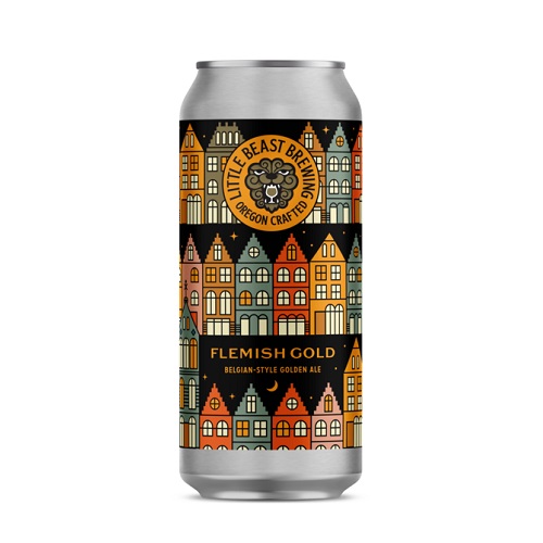 リトルビースト / フレミシュゴールド (Belgian Style Golden Ale) 473ml缶 [Little Beast / Flemish Gold]