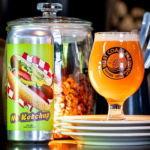 ウエストコーストブルーイング / ノー・ケチャップ (Hazy Double IPA) 510ml缶 [West Coast Brewing / No Ketchup]