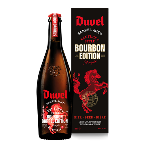 デュベル・バレル・エイジド・No.9 バーボン・エディション (BA Belgian Strong Special) 750ml瓶 [Duvel Barrel Aged Batch No.9 Bourbon Edition]