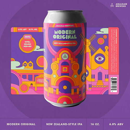 アマルガムブルーイング / モダン・オリジナル (New Zealand-Style IPA) 473ml缶 [Amalgam Brewing / Modern Original]