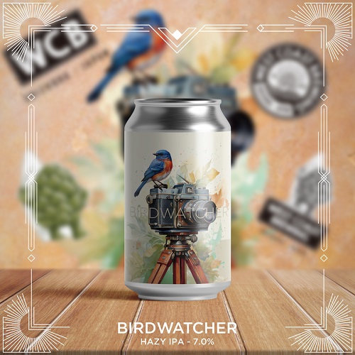 インクホーン x ウエストコースト / バードウォッチャー (Hazy IPA) 355ml缶 [Inkhorn Brewing x West Coast Brewing / Birdwatcher]