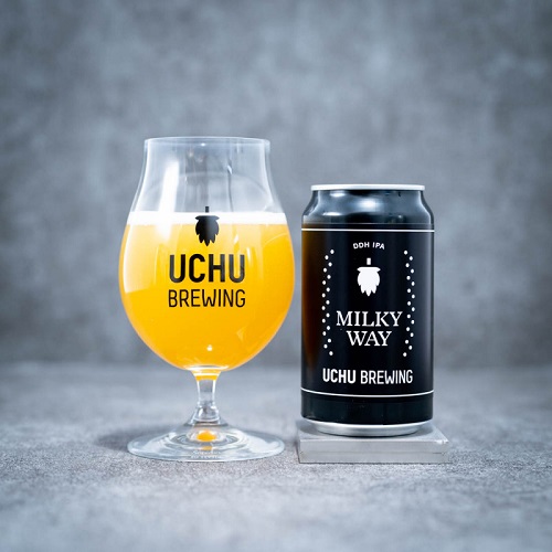 うちゅうブルーイング / ミルキーウェイ (ストラータ) (DDH IPA) 350ml缶 [Uchu Brewing / MILKYWAY (Strata)]