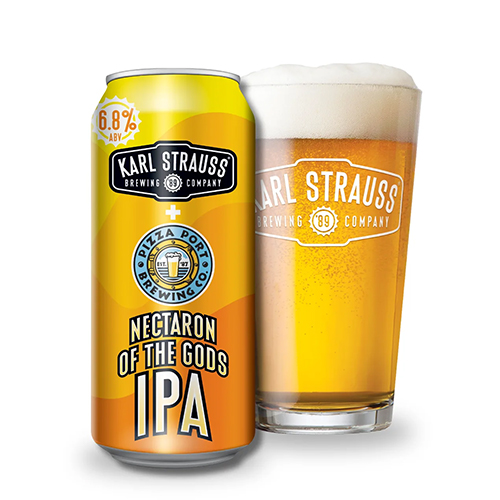 カールストラウス x ピッツァポート / ネクタロン・オブ・ザ・ゴッズ (IPA) 473ml缶 [Karl Strauss x Pizza Port / Nectaron of the Gods]