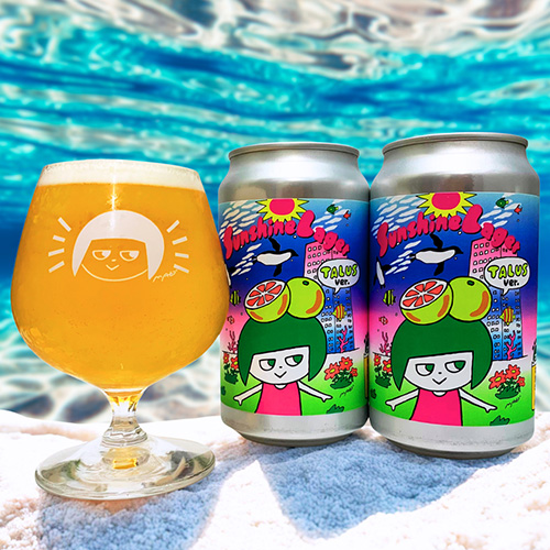 NAMACHAん Brewing / サンシャインラガー (TALUS ver.) (Dry Hopped Lager) 350ml缶 [NAMACHAN Brewing / Sunshine Lager (TALUS ver.)]