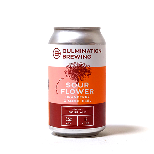 カルミネーション / サワーフラワー・クランベリー・オレンジピール (Sour Ale) 355ml缶 [Culmination / Sour Flower Cranberry Orange Peel]