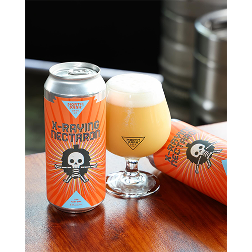 (空輸) ノースパーク / エクスレイイング・ネクタロン (TDH Hazy Double IPA) 473ml缶 [North Park Beer Company / X-Raying Nectaron]