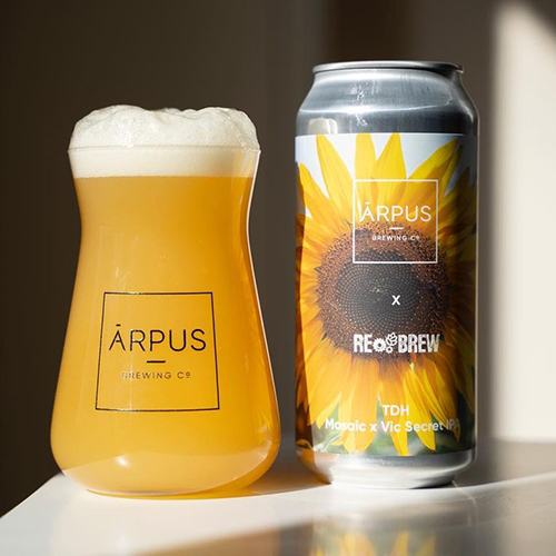 アールプス x リブリュー / TDH モザイク x ヴィクシークレット IPA (TDH NE IPA) 440ml缶 [Ārpus x Rebrew / TDH Mosaic x Vic Secret IPA]