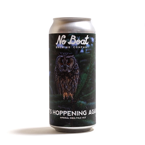 ノーボートブリューイング / イッツ・ホップニング・アゲイン (DDH Imperial IPA) 473ml缶 [No Boat Brewing / It’s Hoppening Again]