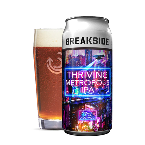 ブレークサイド x ゴーストタウン / スライヴィング・メトロポリスIPA #3 (West Coast IPA) 473ml缶 [Breakside Brewery x Ghost Town Brewing / Thriving Metropolis IPA #3]