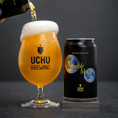 うちゅうブルーイング / ダブルムーン (DDH West Coast DIPA) 350ml缶 [UCHU BREWING / Double Moon]