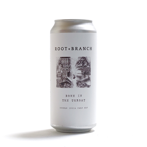ルートアンドブランチ / ボーン・イン・ザ・スロート (New England Double IPA) 473ml缶 [Root + Branch / Bone in the Throat]