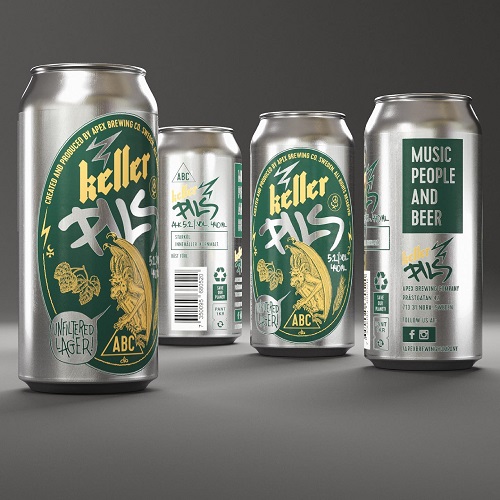 エイペックス / ケラーピルス (Kellerbier) 440ml缶 [Apex Brewing Company / Kellerpils]