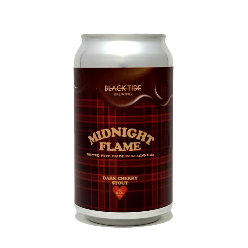 ブラックタイドブリューイング / ミッドナイトフレーム (Dark Cherry Stout) 350ml缶 [Black Tide Brewing / MIDNIGHT FLAME]