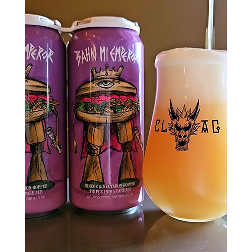 クラッグ x ホップブッチャー / バインミー・エンペラー (New England Triple IPA) 473ml缶 [CLAG x Hop Butcher / Bahn Mi Emperor]