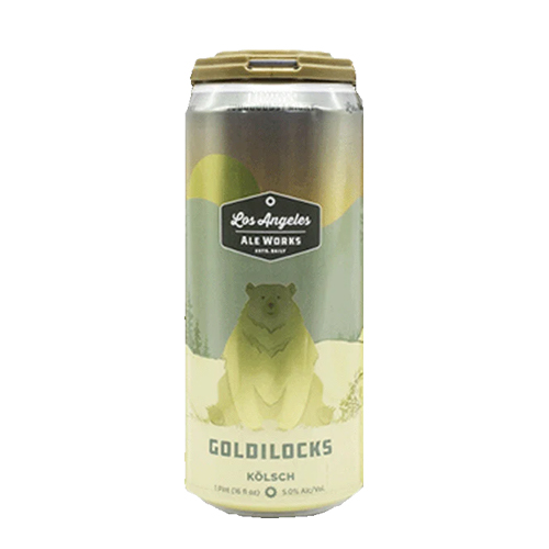 ロサンゼルスエールワークス / ゴルディロックス (Kölsch Style Ale) 473ml缶 [Los Angeles Ale Works / Goldilocks]