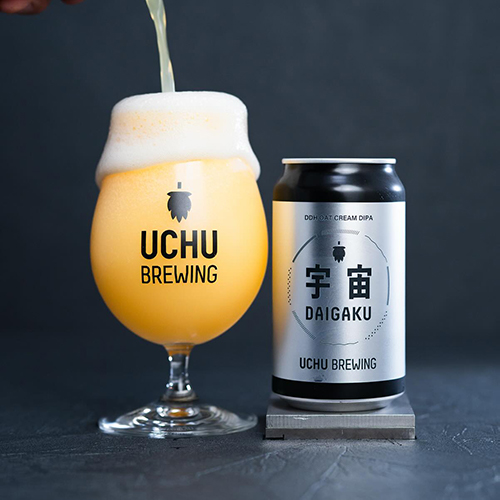 うちゅうブルーイング / 宇宙DAIGAKU (DDH Oat Cream DIPA) 350ml缶 [UCHU BREWING / UCHU DAIGAKU]