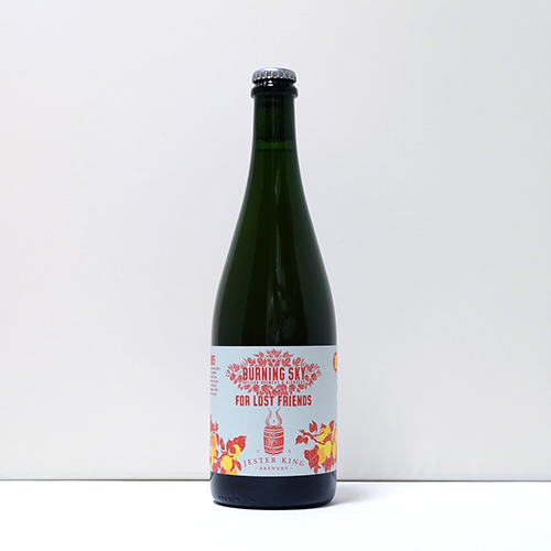 バーニングスカイ x ジェスターキング / フォー・ロスト・フレンズ (Mixed Fermention Fruit Beer) 750ml瓶 [Burning Sky x Jester King / For Lost Friends]