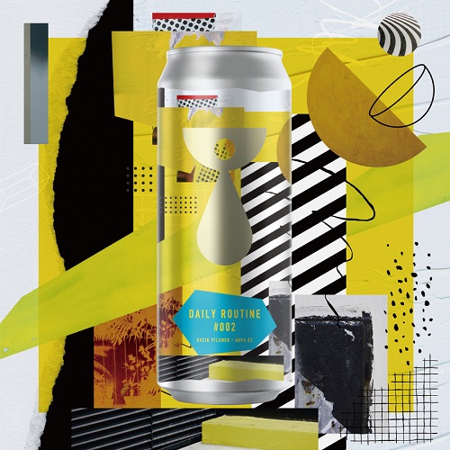 ティーンネイジブルーイング / デイリールーティーン#002 (Kveik Pilsner) 500ml缶 [Teenage Brewing / Daily Routine #002]