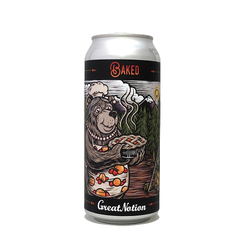 グレートノーション / ベイクド (Fruited Sour) 473ml缶 [Great Notion / Baked (Strawberry Orange Rhubarb)]