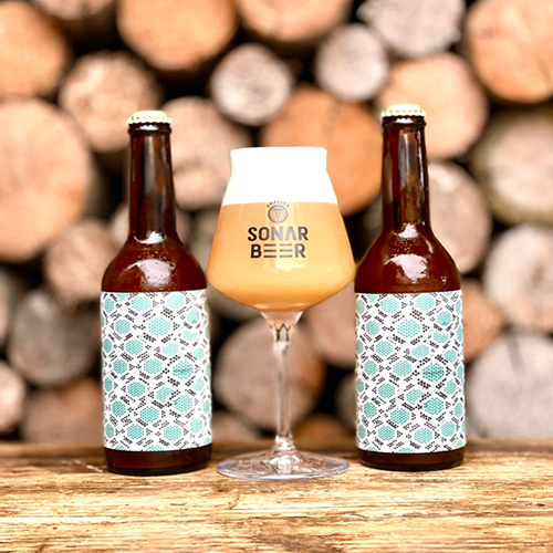 アマクサソナービア / イレギュラリティ (Hazy IPA) 330ml瓶 [Amakusa Sonar Beer / Irregularity]