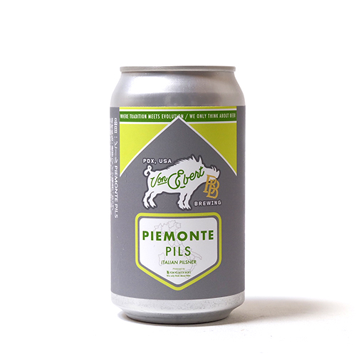 ビアブレイン x ヴォンエバート / ピエモンテピルス (Italian Pilsner) 350ml缶 [BEER BRAIN BREWERY x Von Ebert Brewing / PIEMONTE PILS]