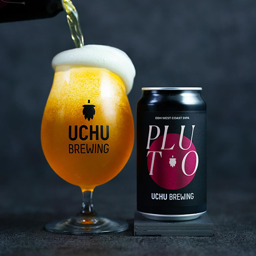 うちゅうブルーイング / プルート (DDH West Coast DIPA) 350ml缶 [Uchu Brewing / PLUTO]