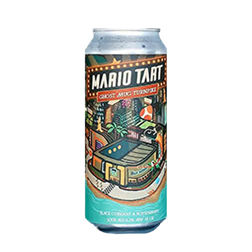 エイトビット / マリオタート: ゴースト・マグ・ターンパイク (Sour Ale w/ Black Currant & Boysenberry) 473ml缶 [8 bit Brewing Company / Mario Tart: Ghost Mug Turnpike]