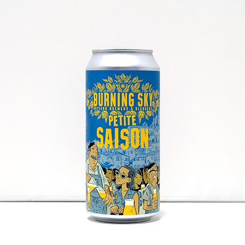 バーニングスカイ / プティート・セゾン (Mixed Fermentation Saison) 440ml缶 [Burning Sky Brewery / Petite Saison]