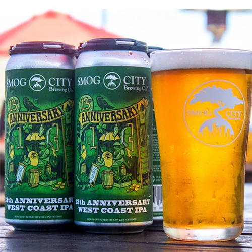 スモッグシティ / 13周年 IPA (West Coast IPA) 473ml缶 [Smog City / 13th Anniversary IPA]