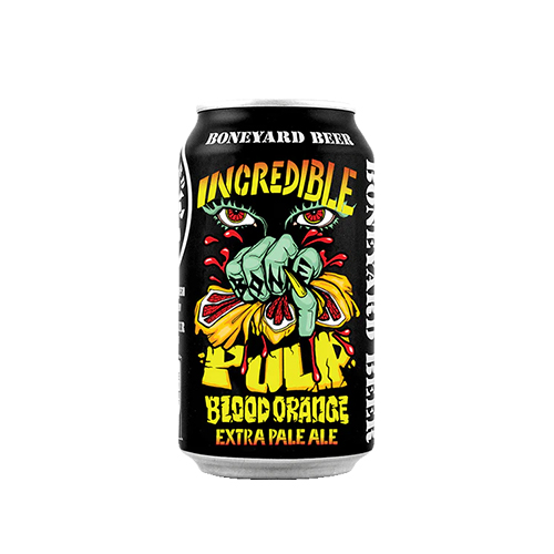 ボーンヤード / インクレディブルパルプ (Extra Pale Ale with Blood Orange) 355ml缶 [Boneyard Beer / Incredible Pulp]