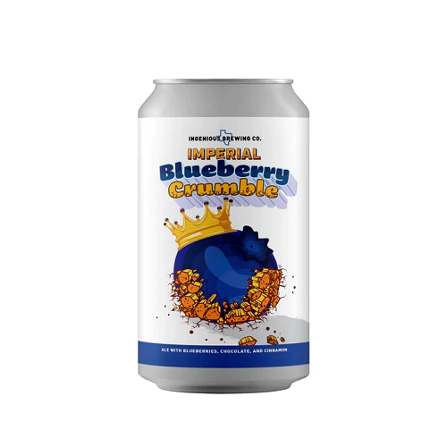 インジニアス / インペリアル ブルーベリー クランブル (Imperial Milk Stout) 355ml缶 [Ingenious / Imperial Blueberry Crumble]