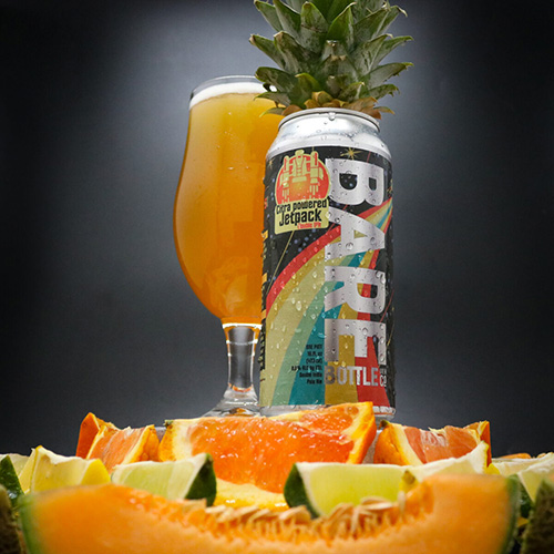 ベアボトルブリューイング / シトラ・パワード・ジェットパック (Hazy Double IPA) 473ml缶 [Barebottle Brewing Co. / Citra Powered Jetpack]