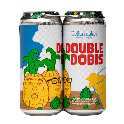 (空輸) セラーメイカー / ダブル・ドービス (Hazy Double IPA) 473ml缶 [Cellarmaker / Double Dobis]