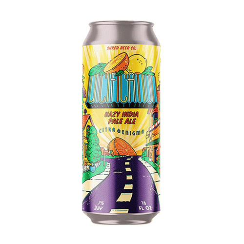 (空輸) シュレッド / ジューシフィケーション (Hazy IPA) 473ml缶 [Shred Beer Company / Juicification]