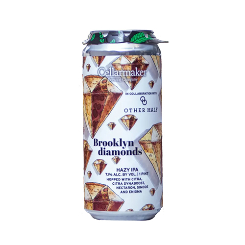 セラーメイカー x アザーハーフ / ブルックリン・ダイヤモンド (Hazy IPA) 473ml缶 [Cellarmaker x Other Half / Brooklyn Diamonds]